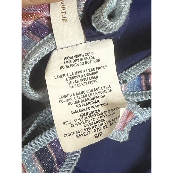 Becca by Rebecca Virtue South Coast Arabella Asymmetrical One-Piece Sz Small NEW - Picture 7 of 9